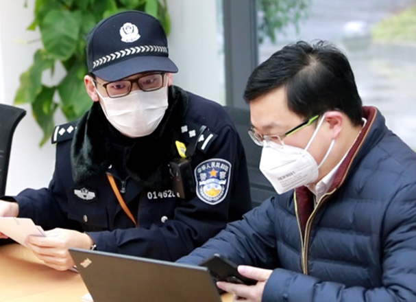 滬警方主動對接我司，保障誠格一次性防護(hù)服安全生產(chǎn)
